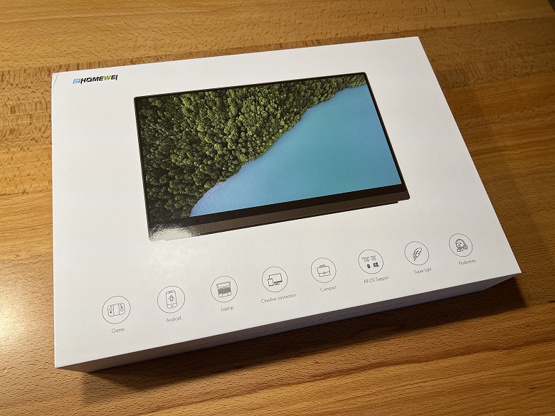 EHOMEWEI O133DSL レビュー】有機ELディスプレイが美しい！USB-CとMini