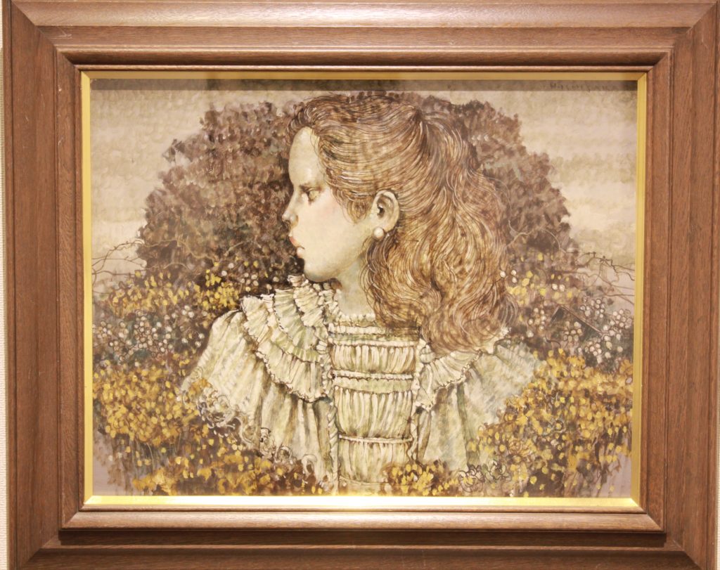 真作】石阪春生 限定50部 絵画【一本の木】5/50 真作】石阪春生 限定50