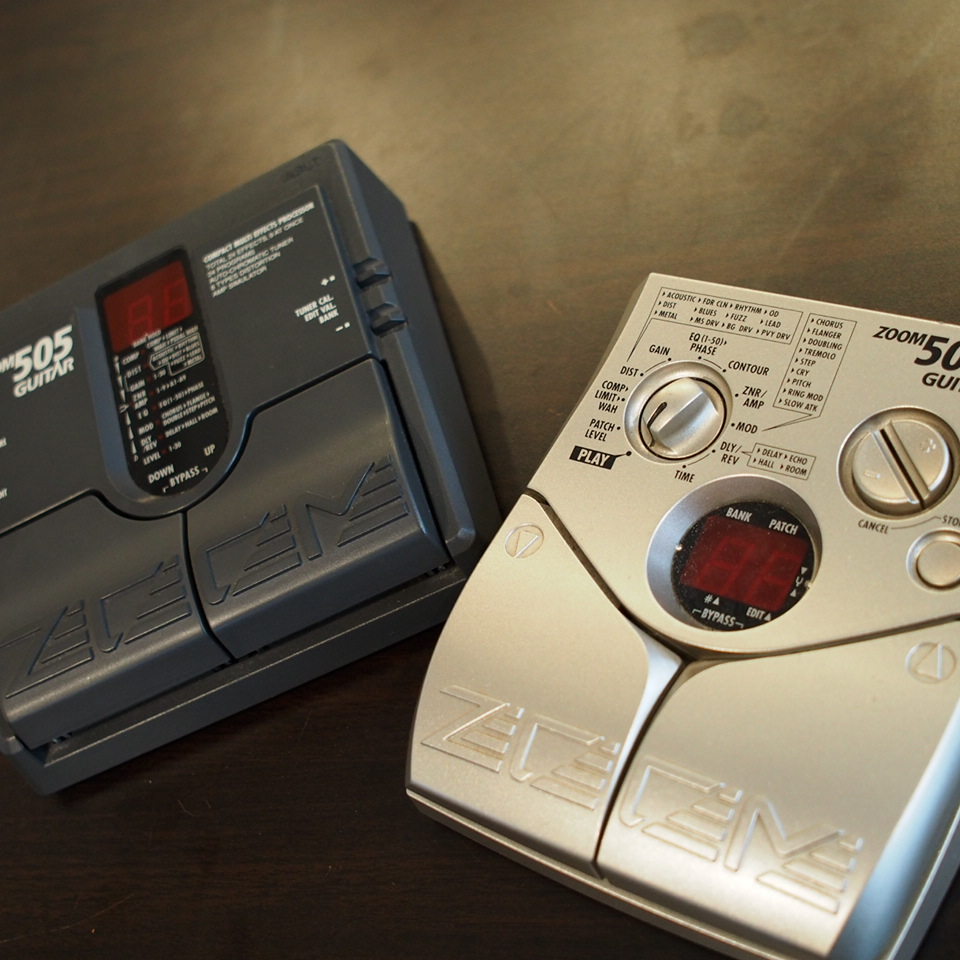 今なお根強い人気！マルチエフェクターZOOM 505・505IIお買い得価格で