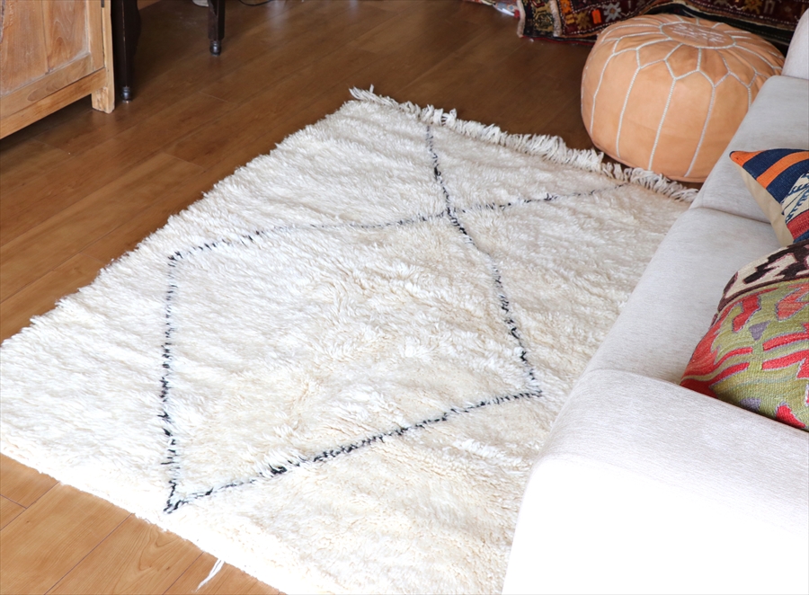 ベニワレン Beni Ouaren モロッコ エリアラグ Morocco157×105cm