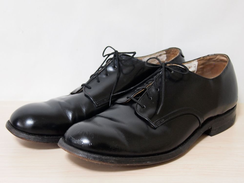 60s 70s 米海軍 実物 US NAVY ビンテージ サービス シューズ サイズ 10