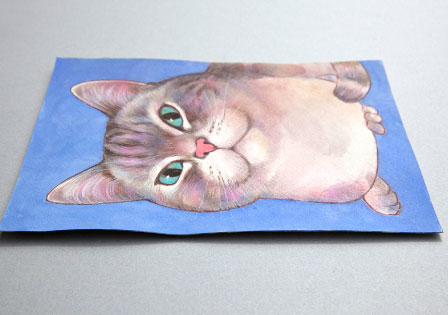 ゴン|a226|【ギャラリー笑夢】心が癒される ブサイク猫 オリジナル