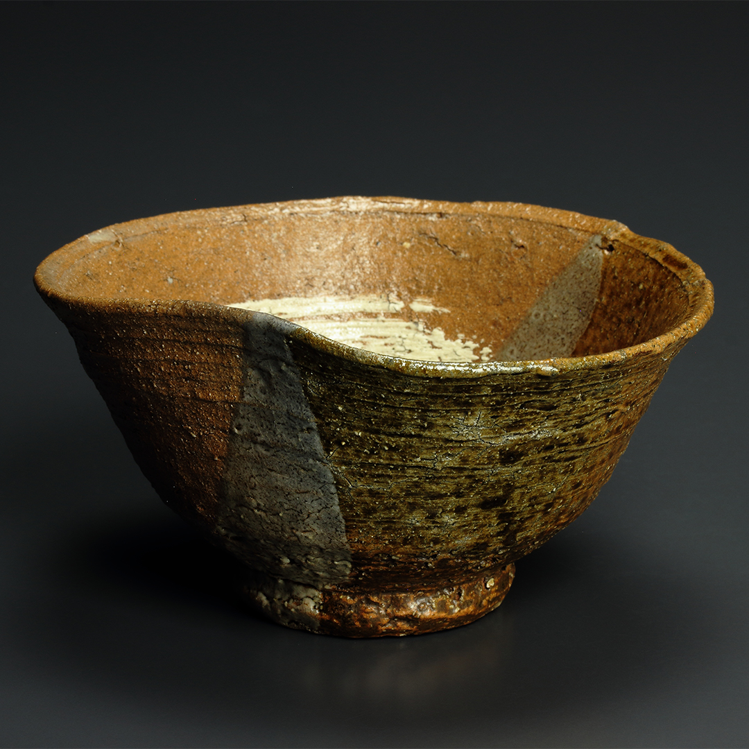 通次 廣 片身替伊羅保茶盌 (THA0002 ) | ギャラリーラボ