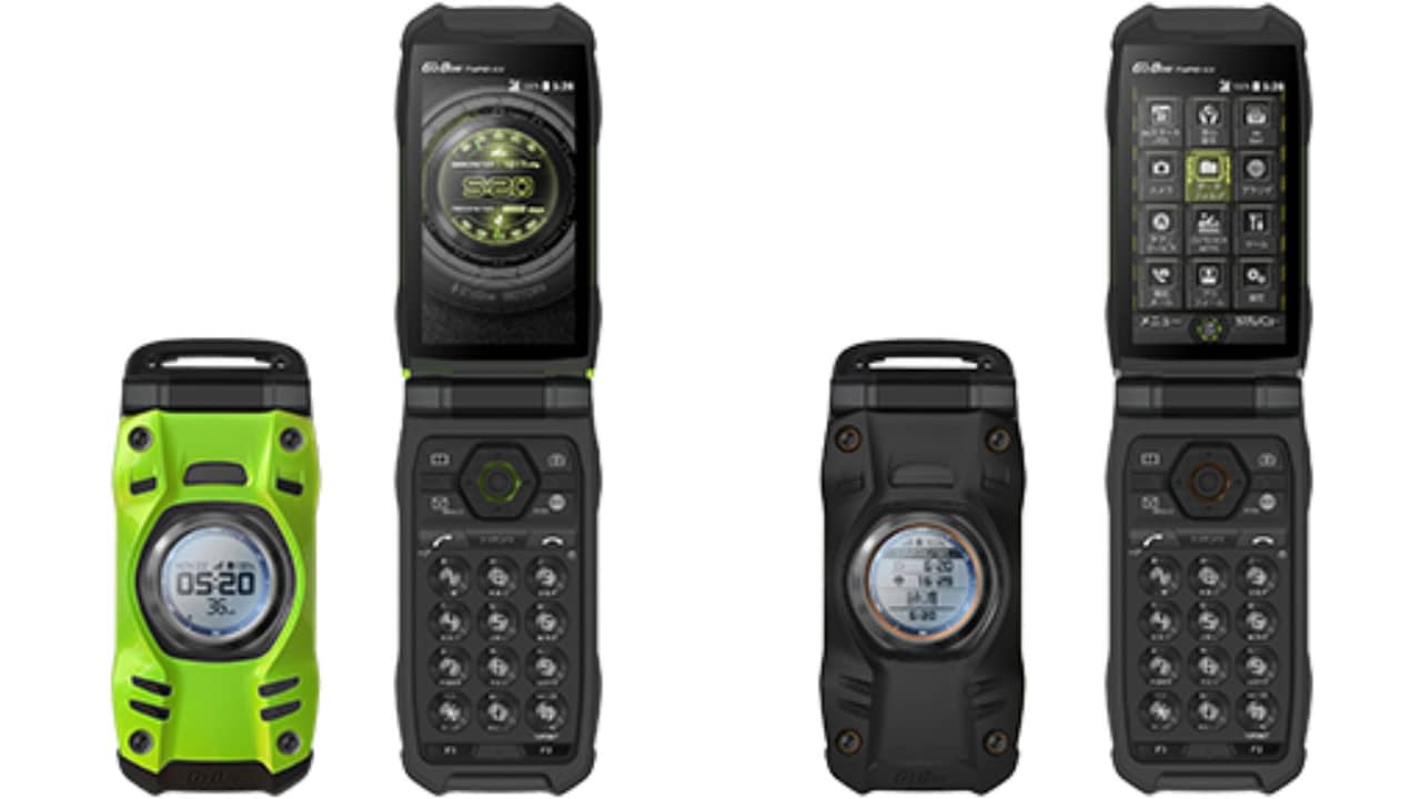 G'zOne TYPE-XX」発表！サブ画面、IP68対応のタフネスケータイ！発売日