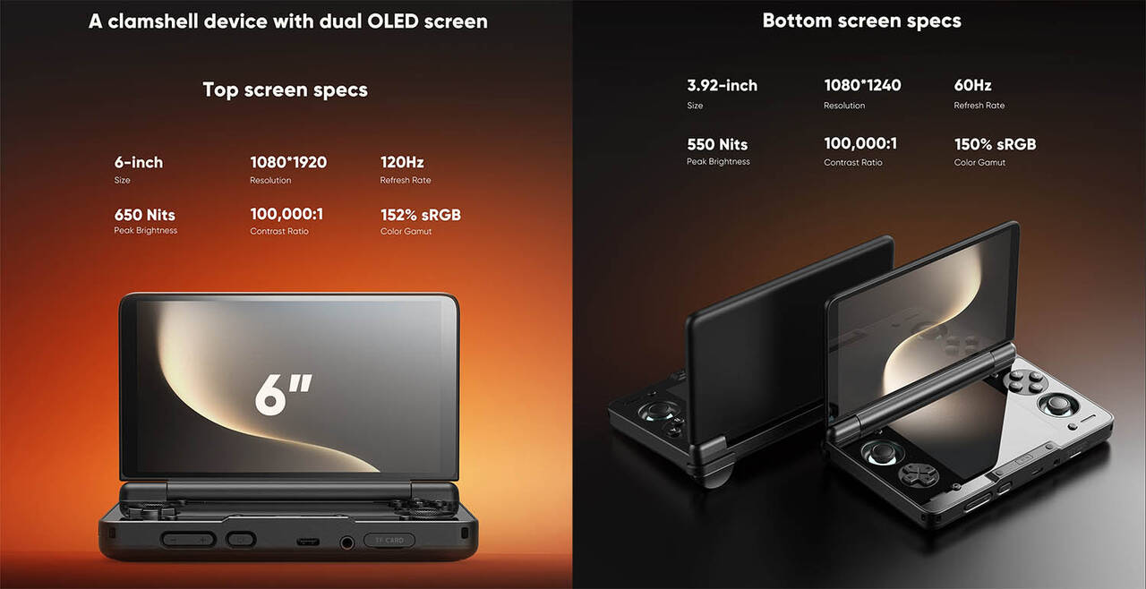 AYN Thor」発表！任天堂DSライクなデュアルディスプレイAndroidゲーム