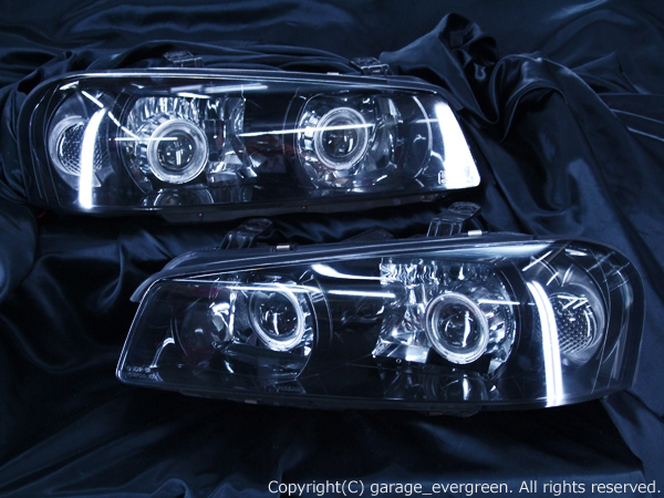 R34スカイライン前期/GT-R□Wプロジェクター HIDヘッドライト EG