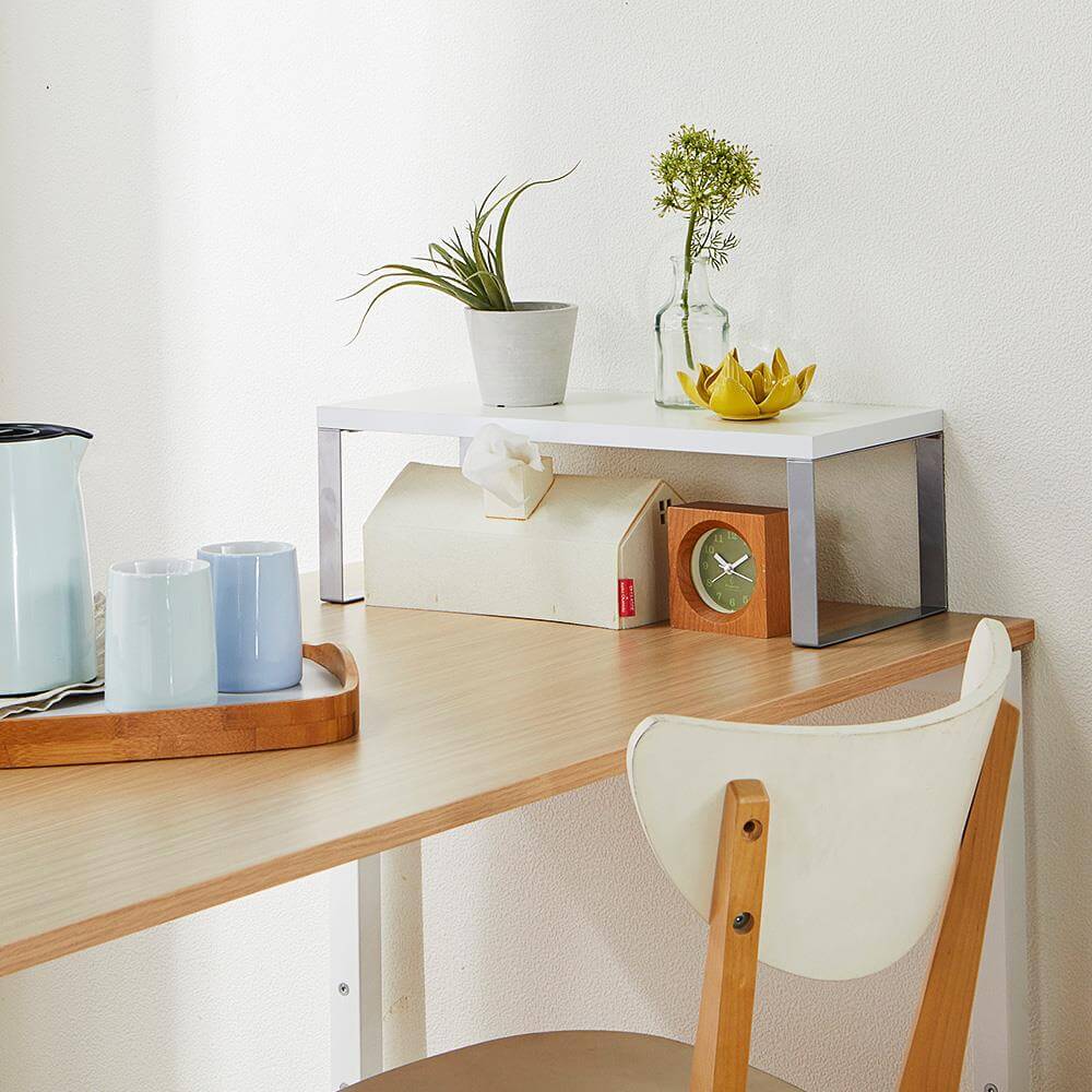 机上棚 デスクラック 机上ラック 卓上 SS型 YS-212SS 幅50 奥行21 高さ