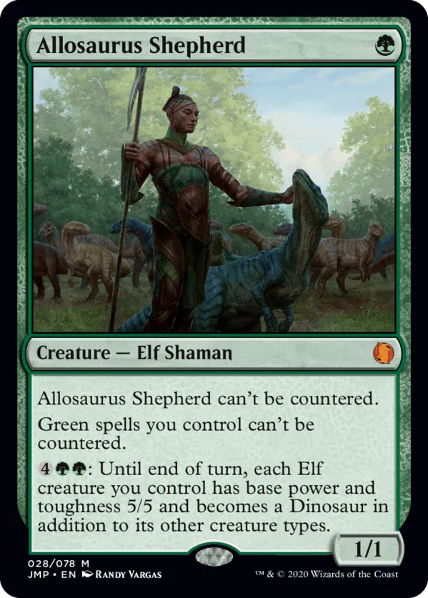 Allosaurus Shepherd MTG - Jumpstart #28 (English) | Magic: The