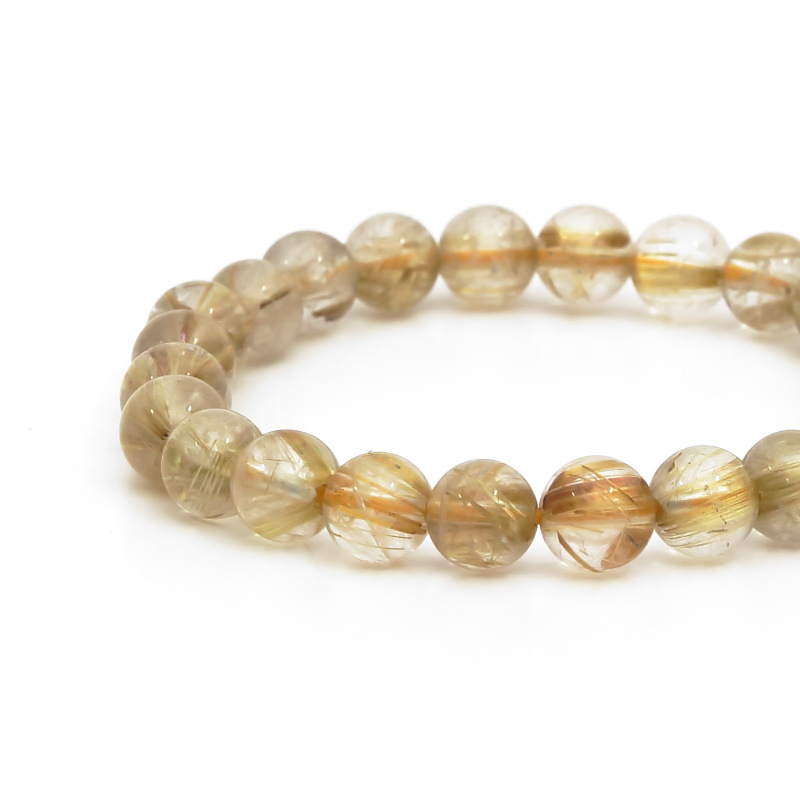 タイチンルチルプレミアAグレードブレスレット7mm｜マライカ公式通販