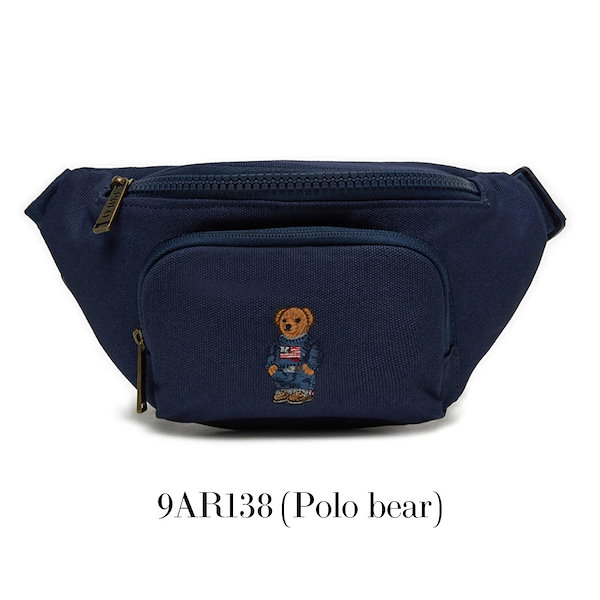 Qoo10] POLO Ralph Lauren ポロベア ボディバッグ ウエストバッグ