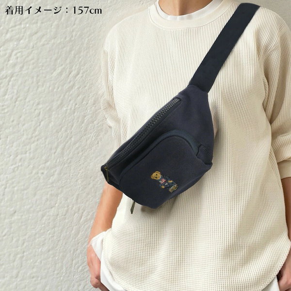 Qoo10] POLO Ralph Lauren ポロベア ボディバッグ ウエストバッグ