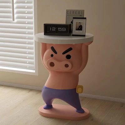 Qoo10] 24新作 ぶりぶりざえもんテーブル ぶり : 家具・インテリア