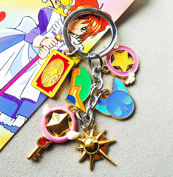 CCさくら.カードキャプターさくら ドームキーホルダー CCさくら.カード