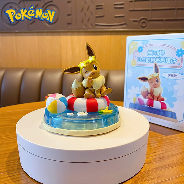 Qoo10] ポケモンシリーズ「自然の趣」擺件 ピカチ