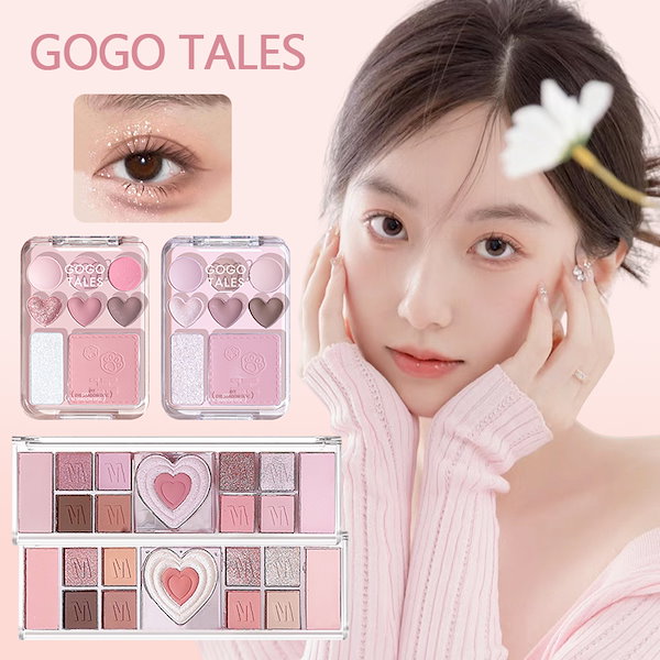 Qoo10] GOGO TALES 【新商品大人気】アイシャドウ キラキラ