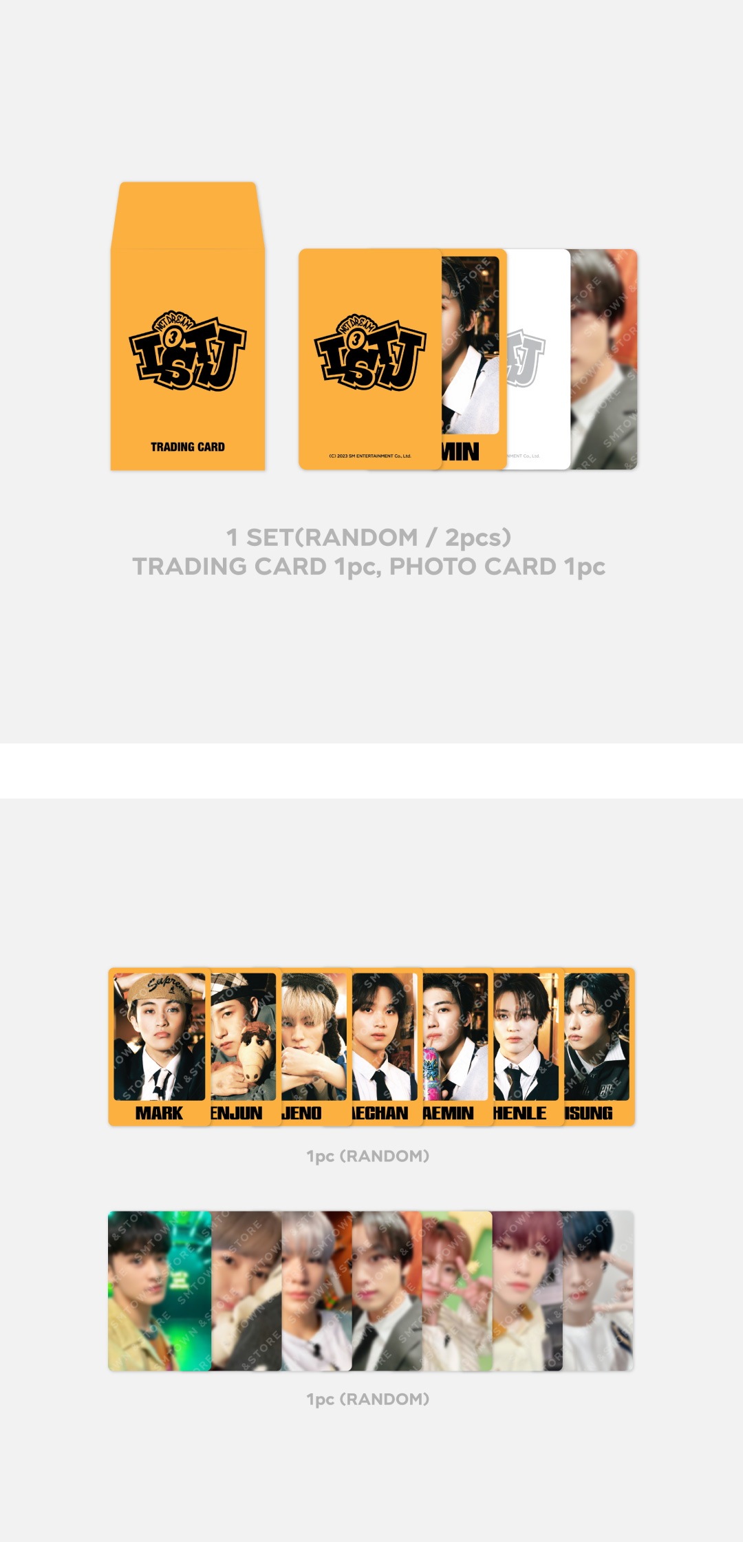 NCT DREAM RANDOM TRADING CARD SET_NCT DREAM Agit Let's get down