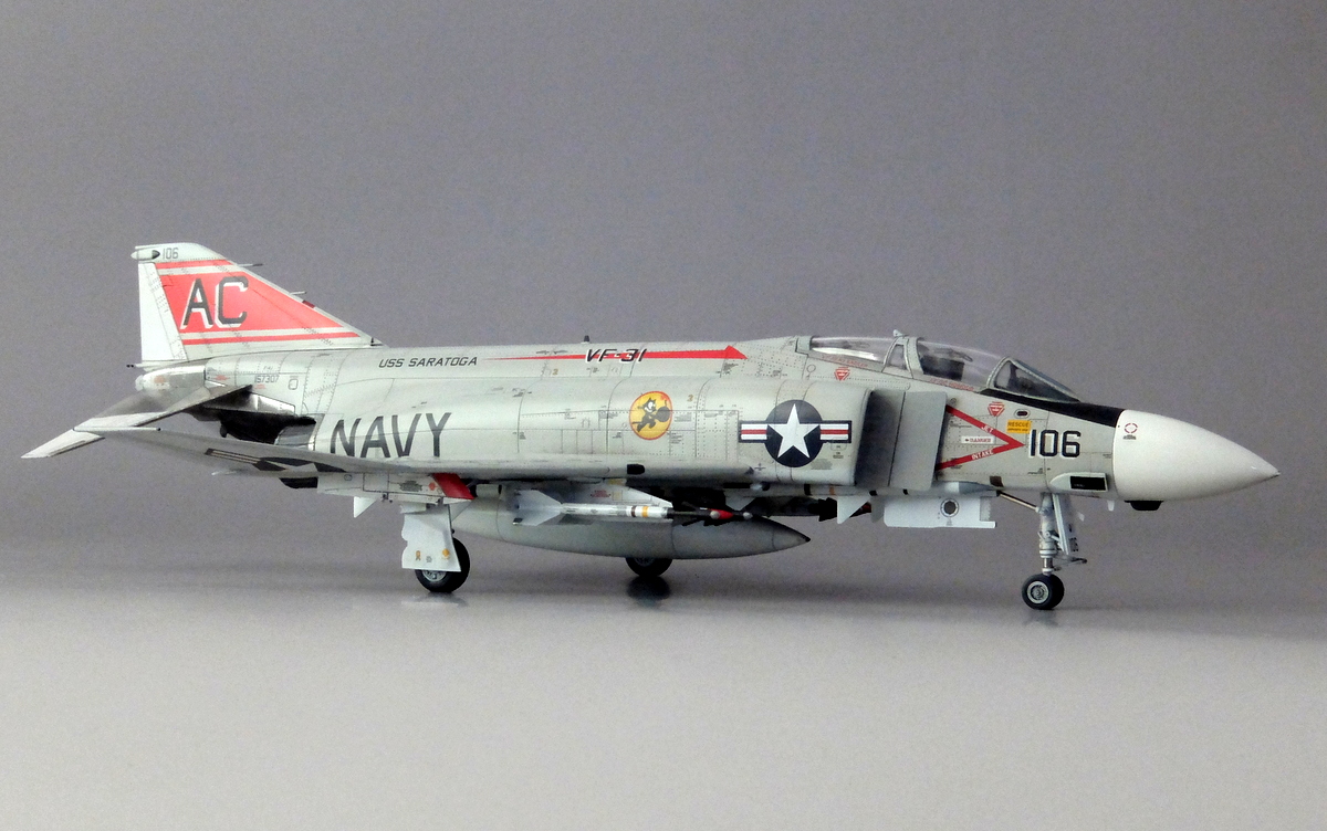 U.S. NAVY F-4J, VF-31 “Tomcatters”｜God Dwells in Small Things