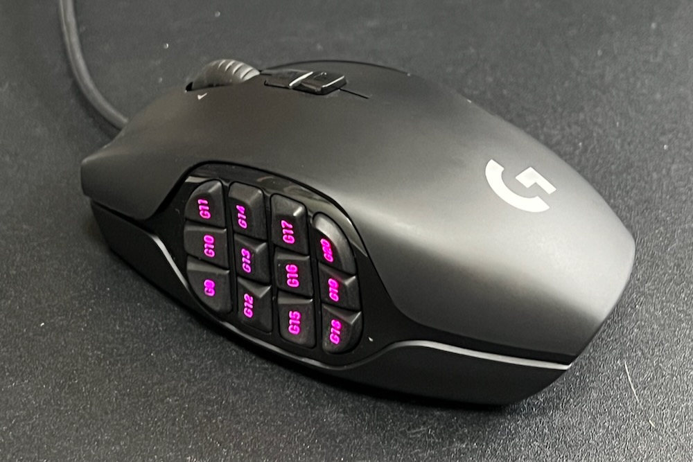 Logicool G600tレビュー！MMOゲーム特化ゲーミングマウスのスペック