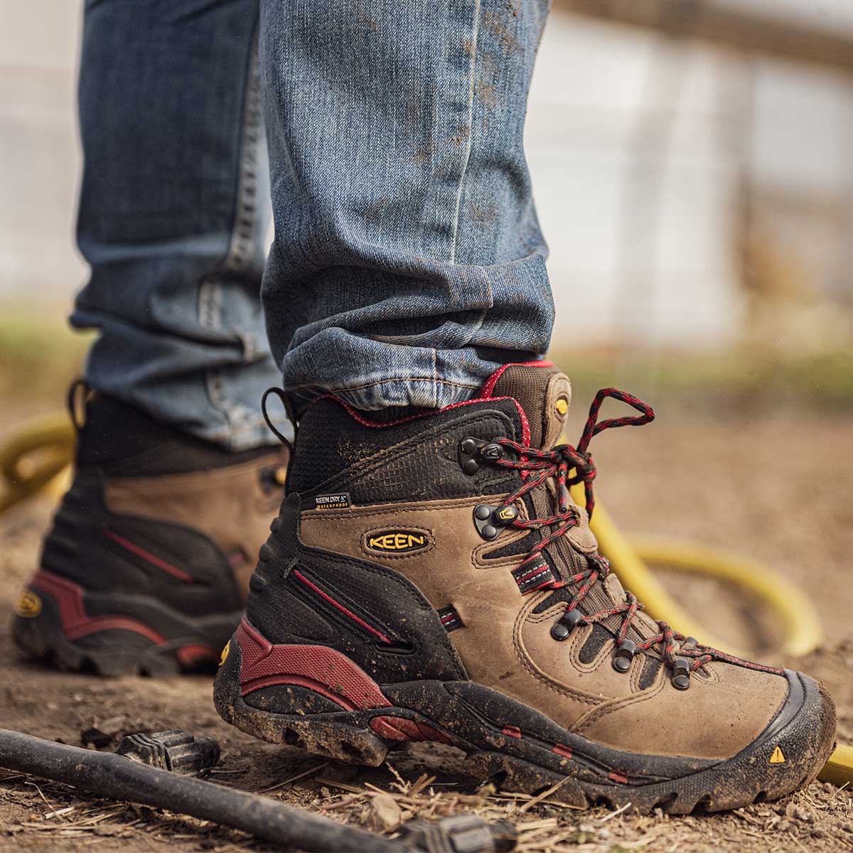 KEEN Utility Pittsburgh Series Plain Toe Waterproof Boots | Gemplers