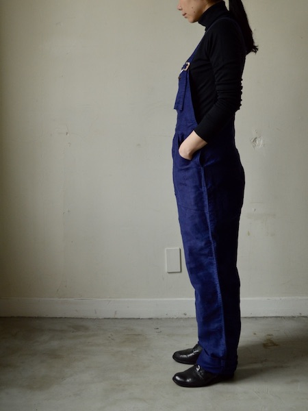 French Vintage Moleskin Overalls | genre