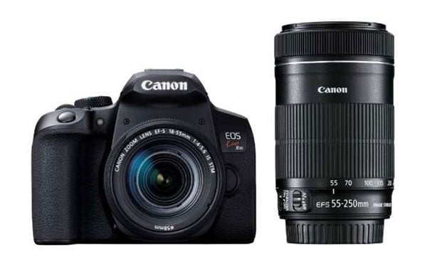 キヤノン 一眼レフカメラ EOS Kiss X10 ブラック ダブルズームキット