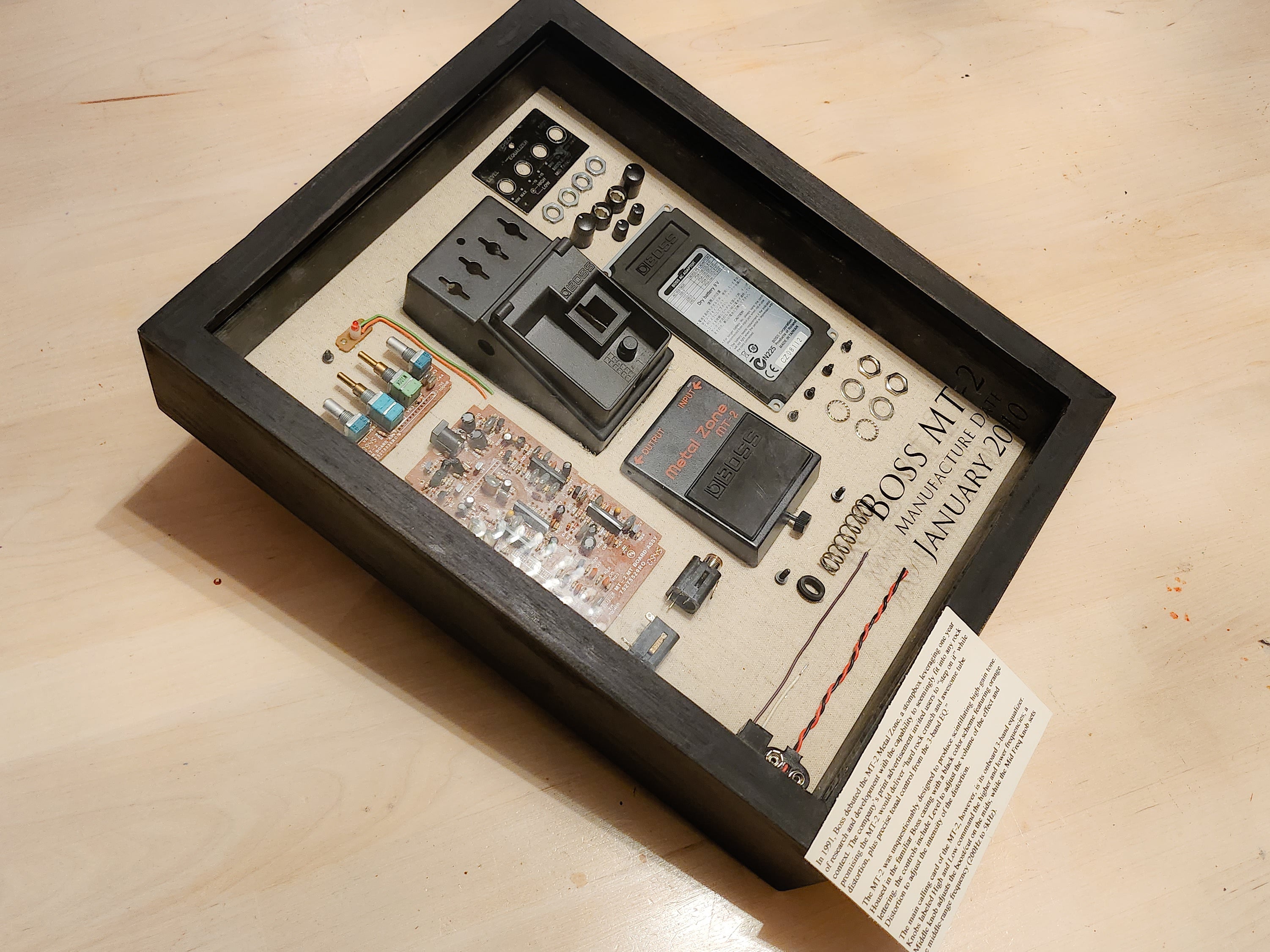 Exploded Boss MT-2 – gear ant