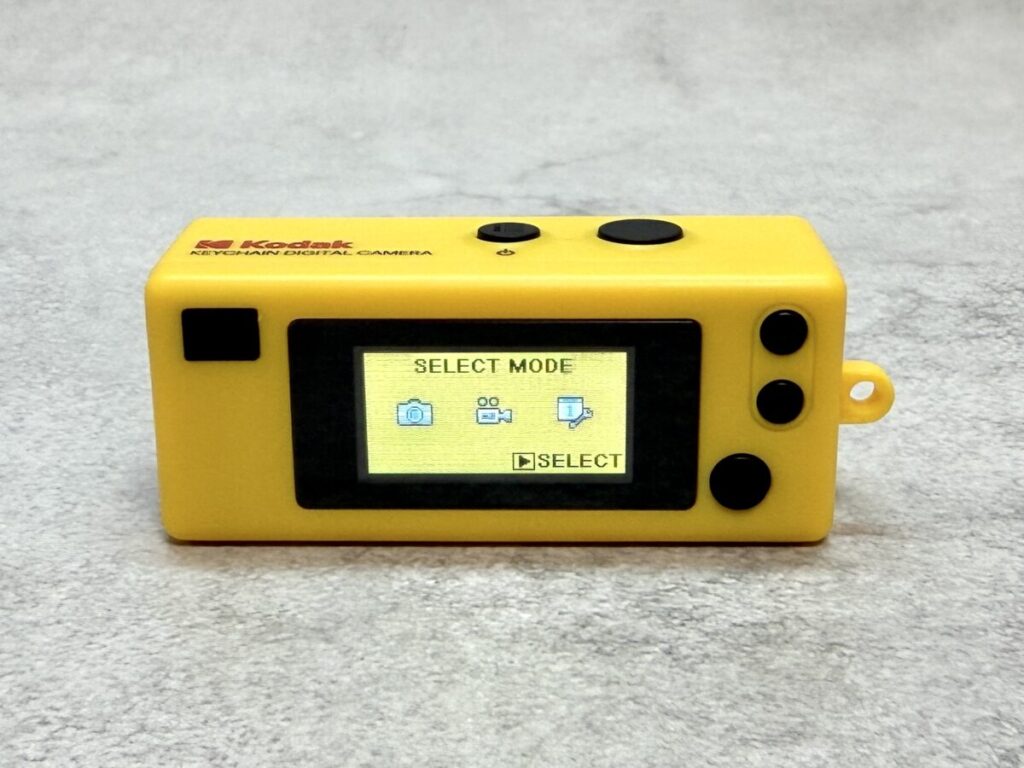 Kodak Charmera チャーメラ1987年キーチェーンカメラ イエロー黄 KODAK