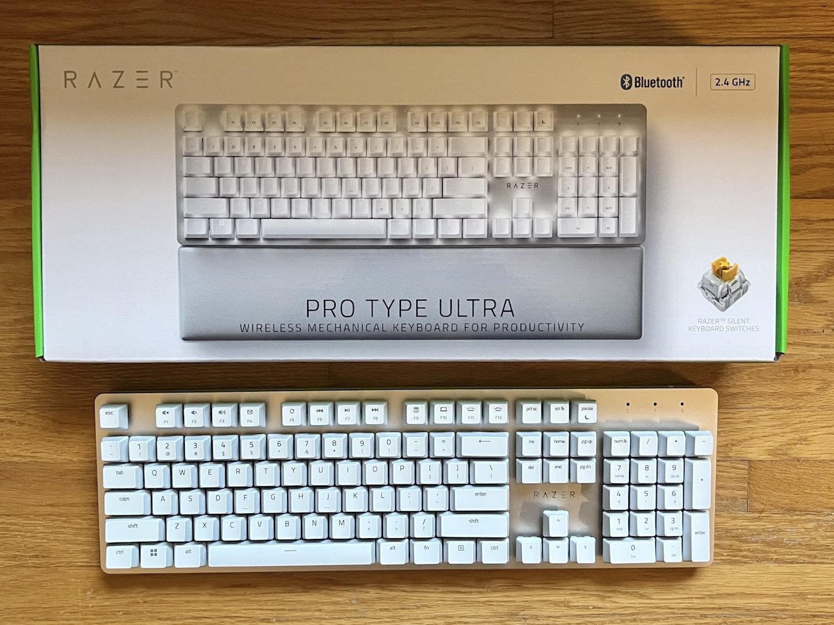 GeekDad Review: Razer Pro Type Ultra Wireless Mechanical Keyboard