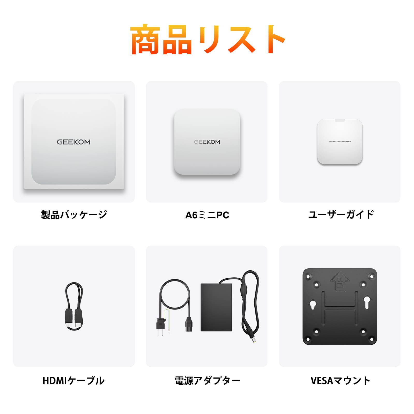 GEEKOM NUC A6 ミニPC |AMD Ryzen R7-6800 搭載 - 高性能AIミニPC