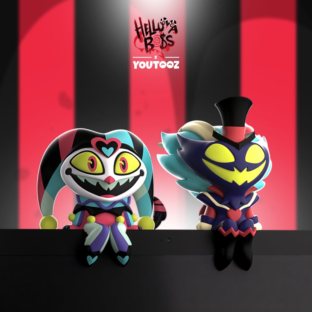 予約商品】Youtooz HELLUVA BOSS モニターフィギュア 2体セット