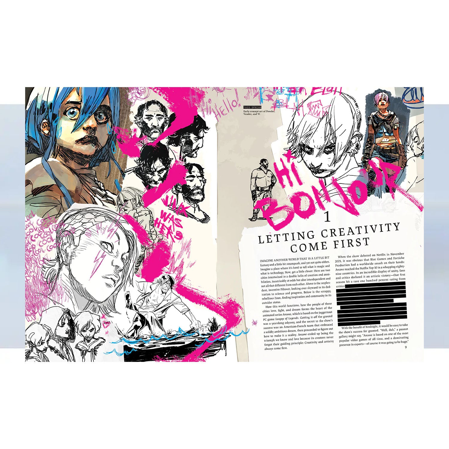 The Art and Making of Arcane: Portfolio Edition – GeekyGlamorous