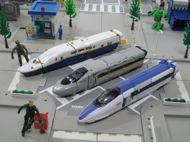 3体合体公安官 JRX トランスフォーマー カーロボット レビュー