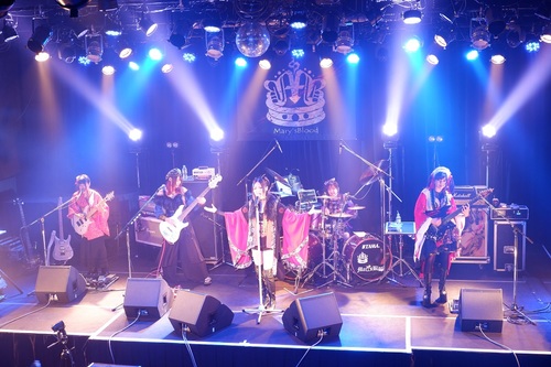 Mary's Blood、有観客ライヴ