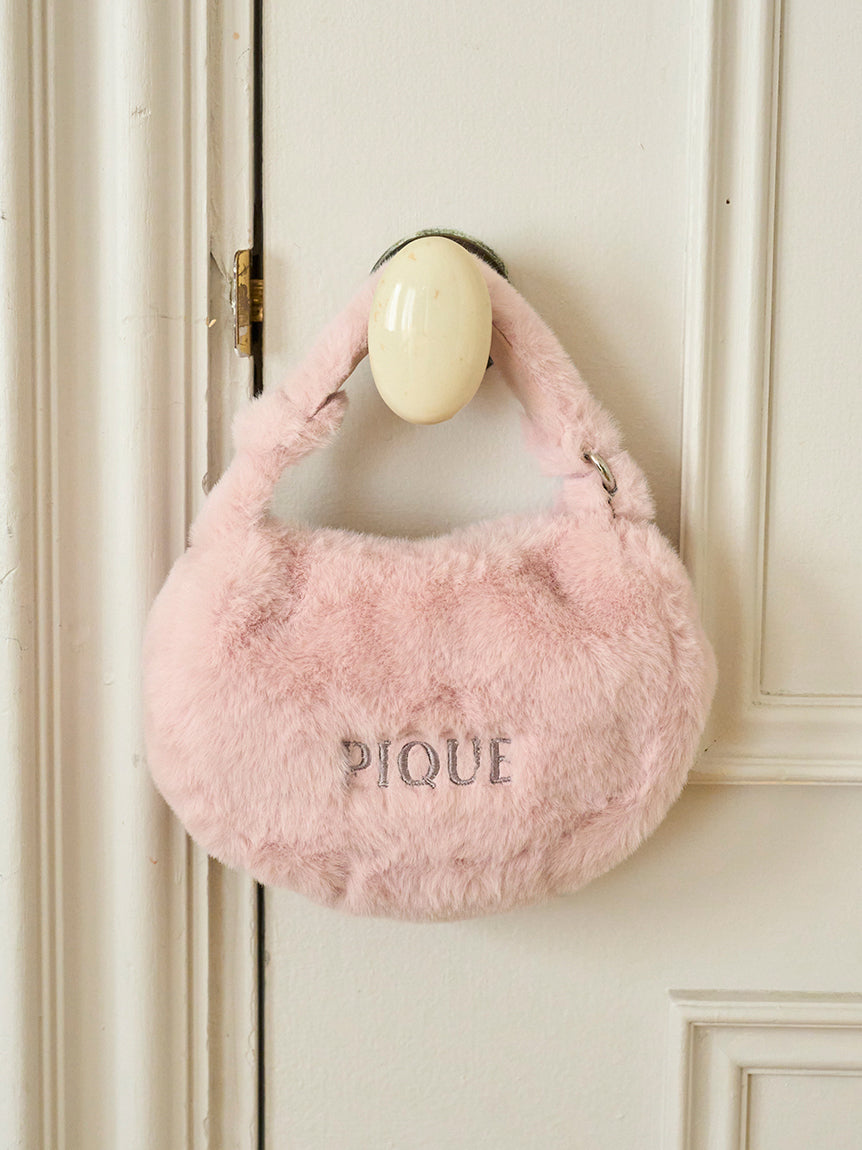 Faux Fur Mini Handbag