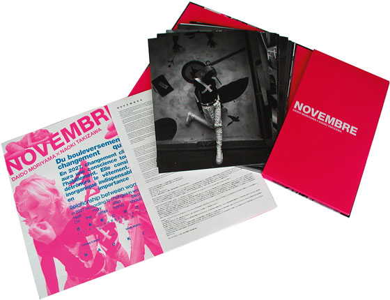 NOVEMBRE 森山大道×滝沢直己 フォト・ボックス 』森山大道＝写真 滝沢