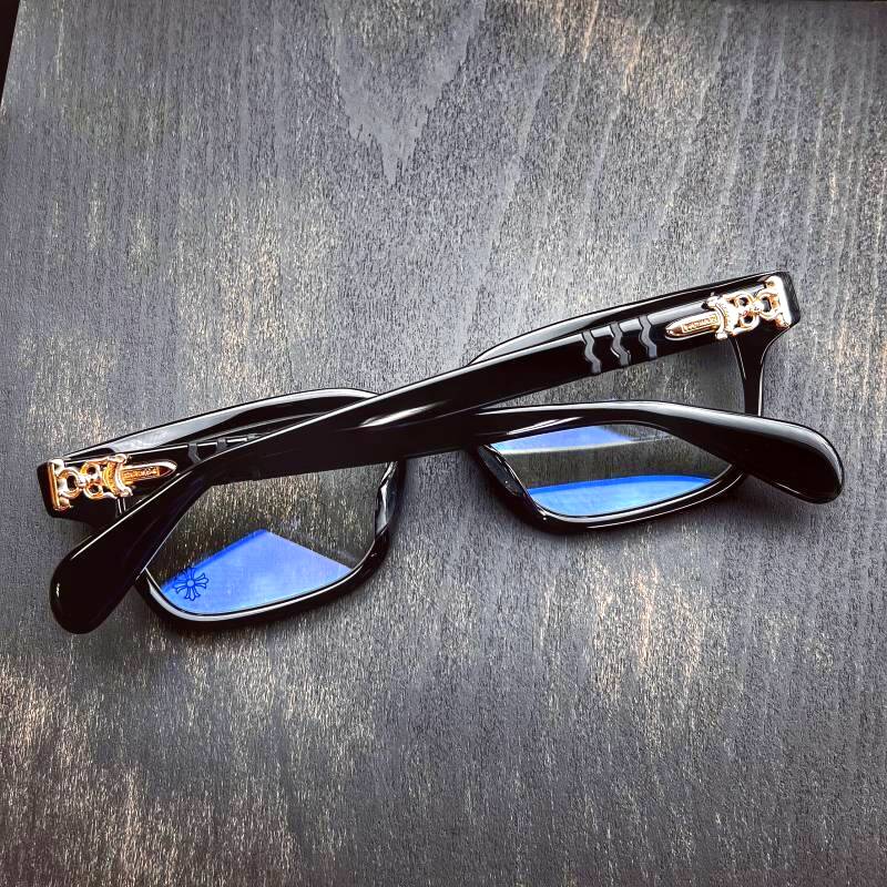 クロムハーツアイウェア 眼鏡 TESTERICAL BK-18KGP 入荷しました