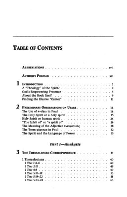 God's Empowering Presence: The Holy Spirit in the Letters of Paul