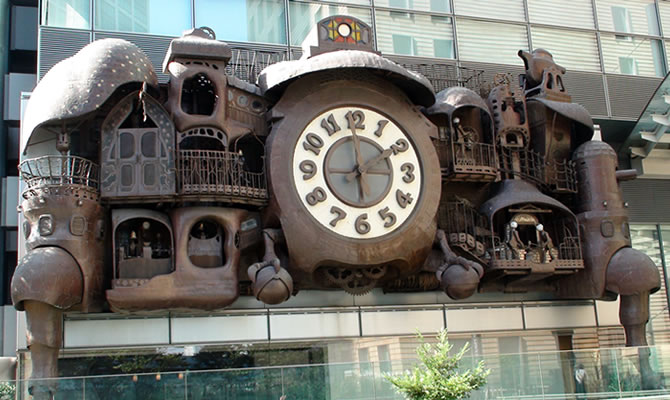 宮崎駿デザインの日テレ大時計 | スタジオジブリ 非公式ファンサイト