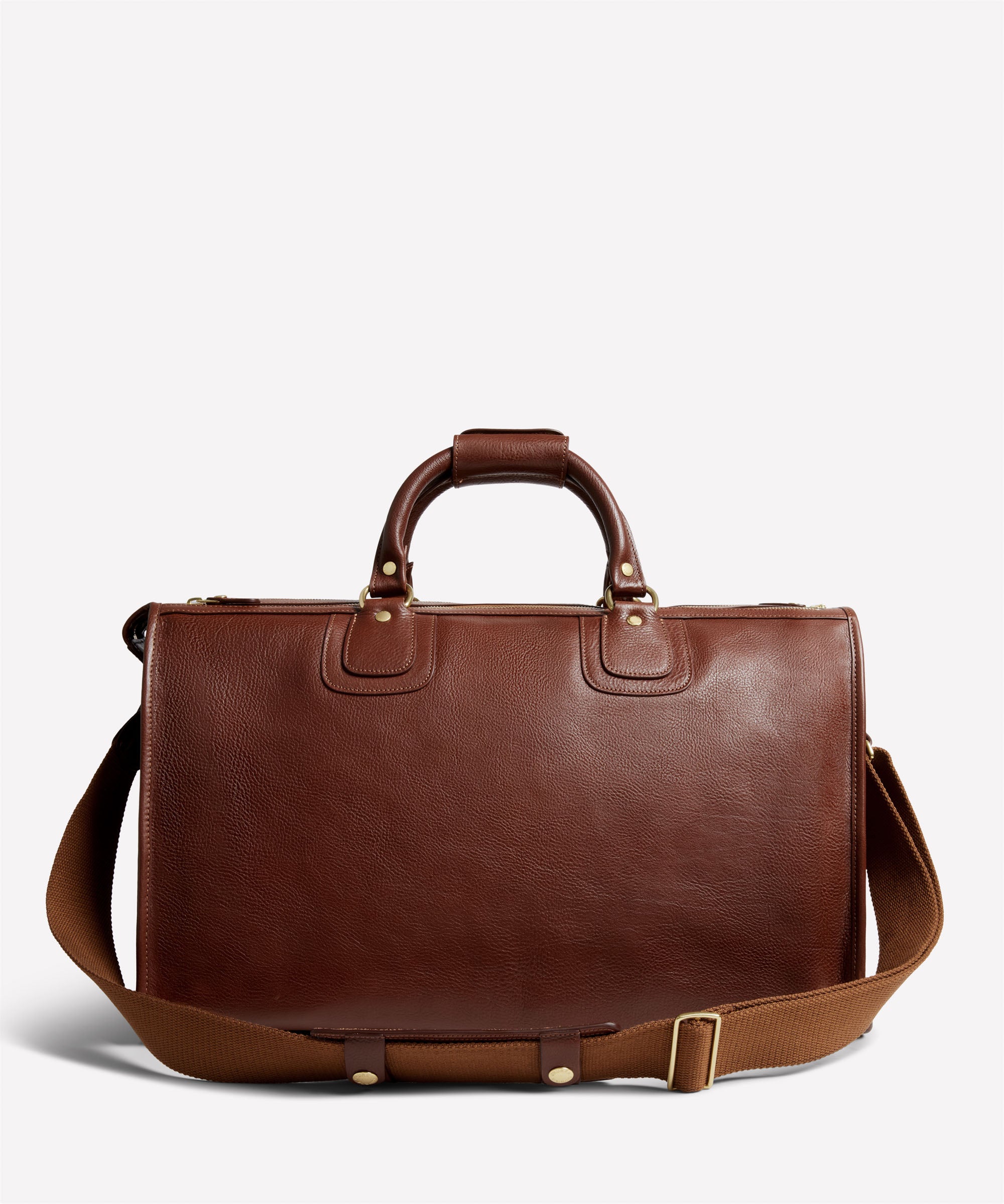 Express No. 2 | Vintage Chestnut Leather Duffle Bag | Ghurka