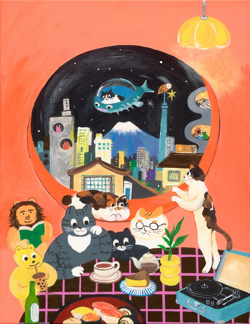 物語をまとう猫”たちが集合。「猫」がテーマの開店100周年記念イベント