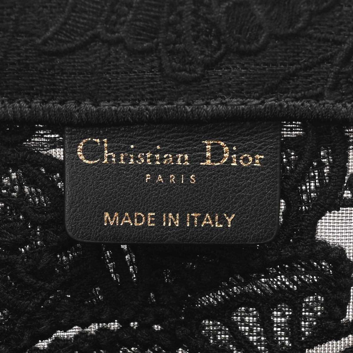 クリスチャンディオールブックトート ラージサイズ 黒 ユニセックス