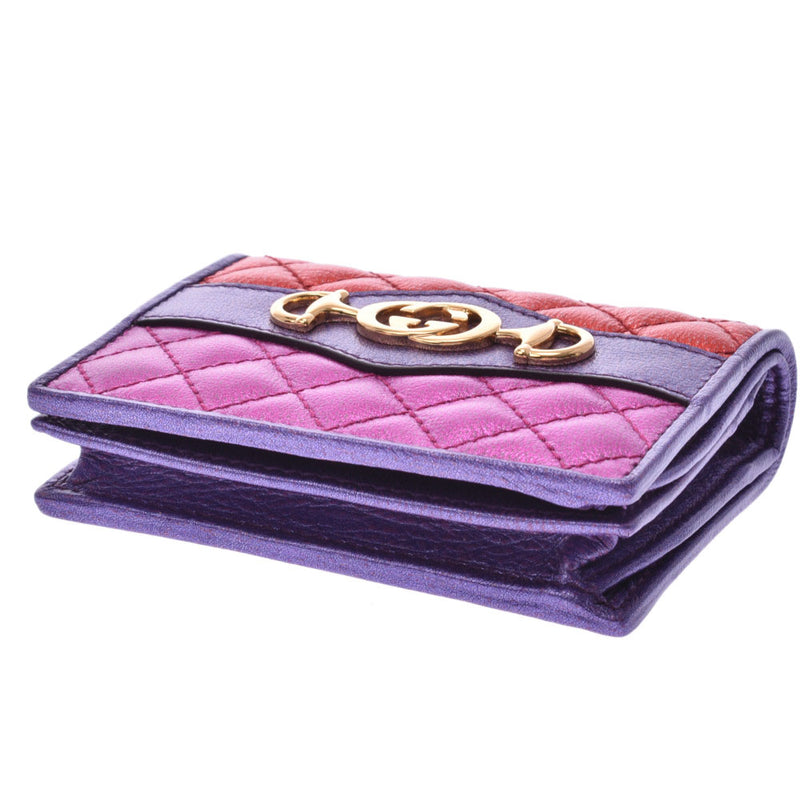 グッチコンパクトウォレット インターロッキングG ホースビット