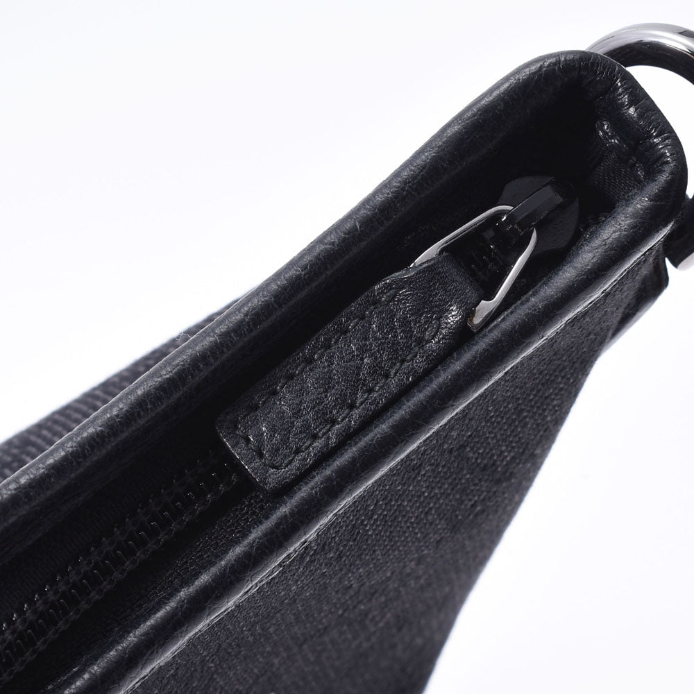 グッチGG柄 黒 レディース キャンバス ワンショルダーバッグ 268637