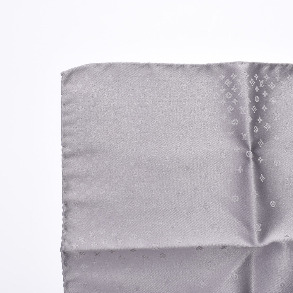 ルイヴィトンポケットチーフ シルバー メンズ ブランド小物 M73302