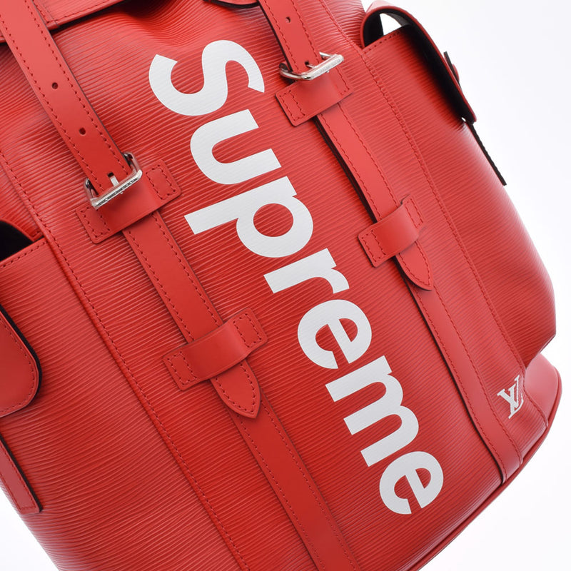 ルイヴィトンクリストファー Supreme/シュプリームコラボ 14127 赤