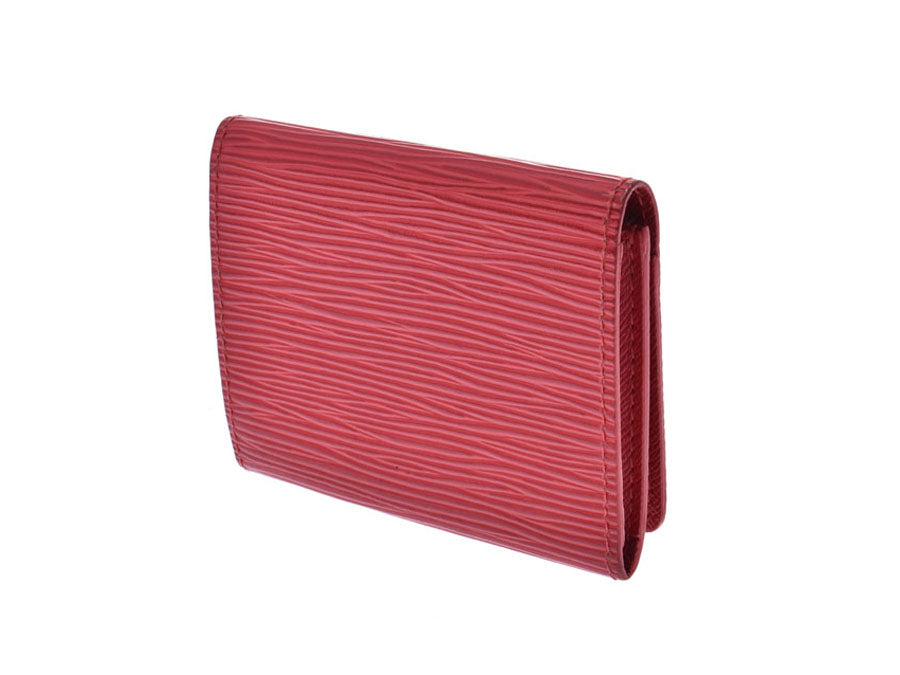 ルイヴィトン エピ アンヴェロップ カルトドゥヴィジット 赤 M5658E