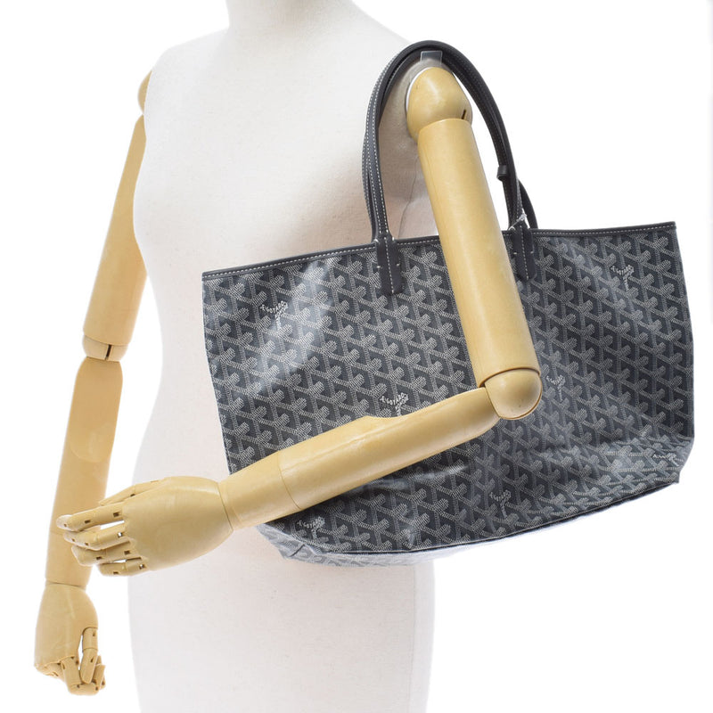 ゴヤールサンルイ PM グレー ユニセックス トートバッグ GOYARD 中古