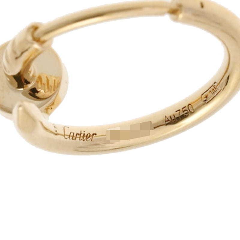 カルティエジュストアンクル シングル（片耳） レディース K18イエロー
