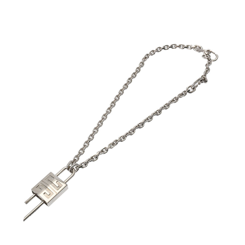 ジバンシーロックネックレス スモール シルバー レディース ネックレス