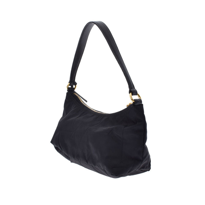 プラダポーチ 黒 GP金具 レディース アクセサリーポーチ 1N1413 PRADA